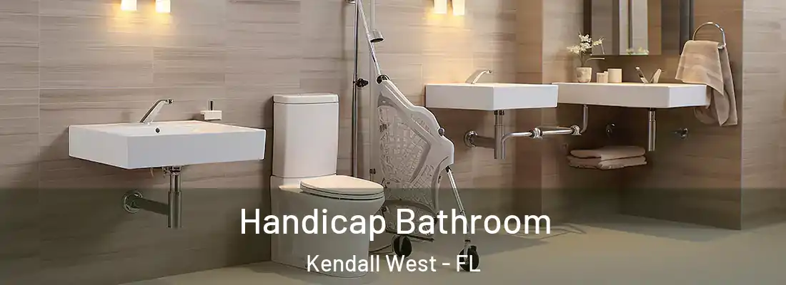 Handicap Bathroom Kendall West - FL