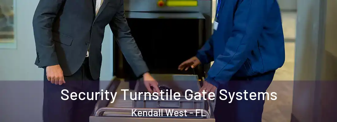 Security Turnstile Gate Systems Kendall West - FL